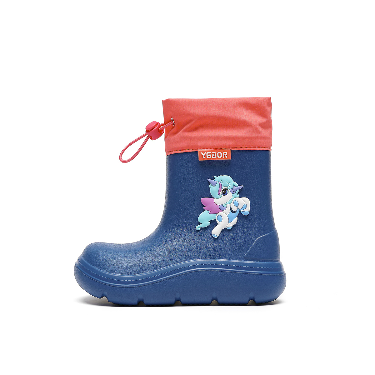 Нескользящие, устойчивые к истиранию, водонепроницаемые детские резиновые сапоги Yonggao people, синий
Нескользящие, устойчивые к истиранию, водонепроницаемые детские резиновые сапоги Yonggao people, синий