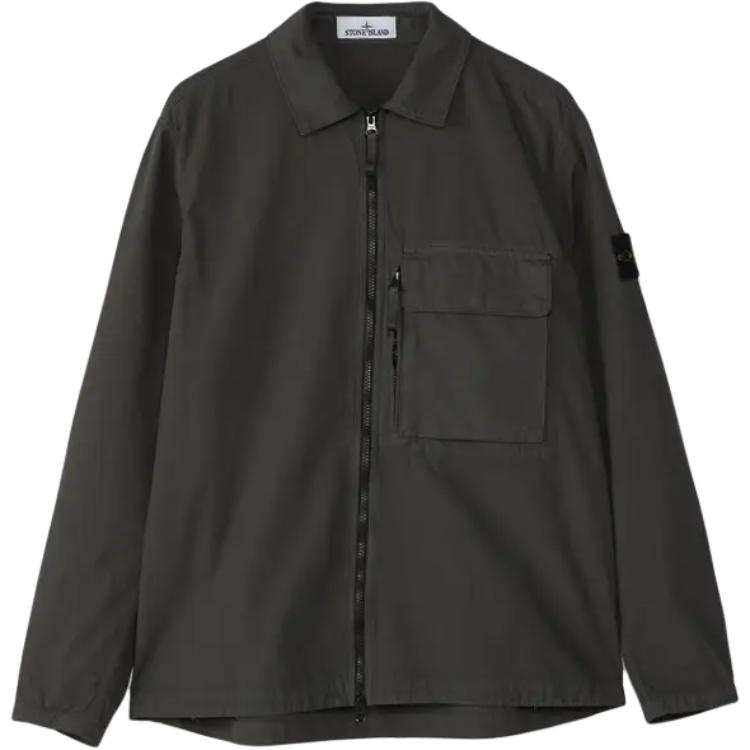 Куртка Patch pocket Zip front Shirt STONE ISLAND, серый
Куртка Patch pocket Zip front Shirt STONE ISLAND, серый
