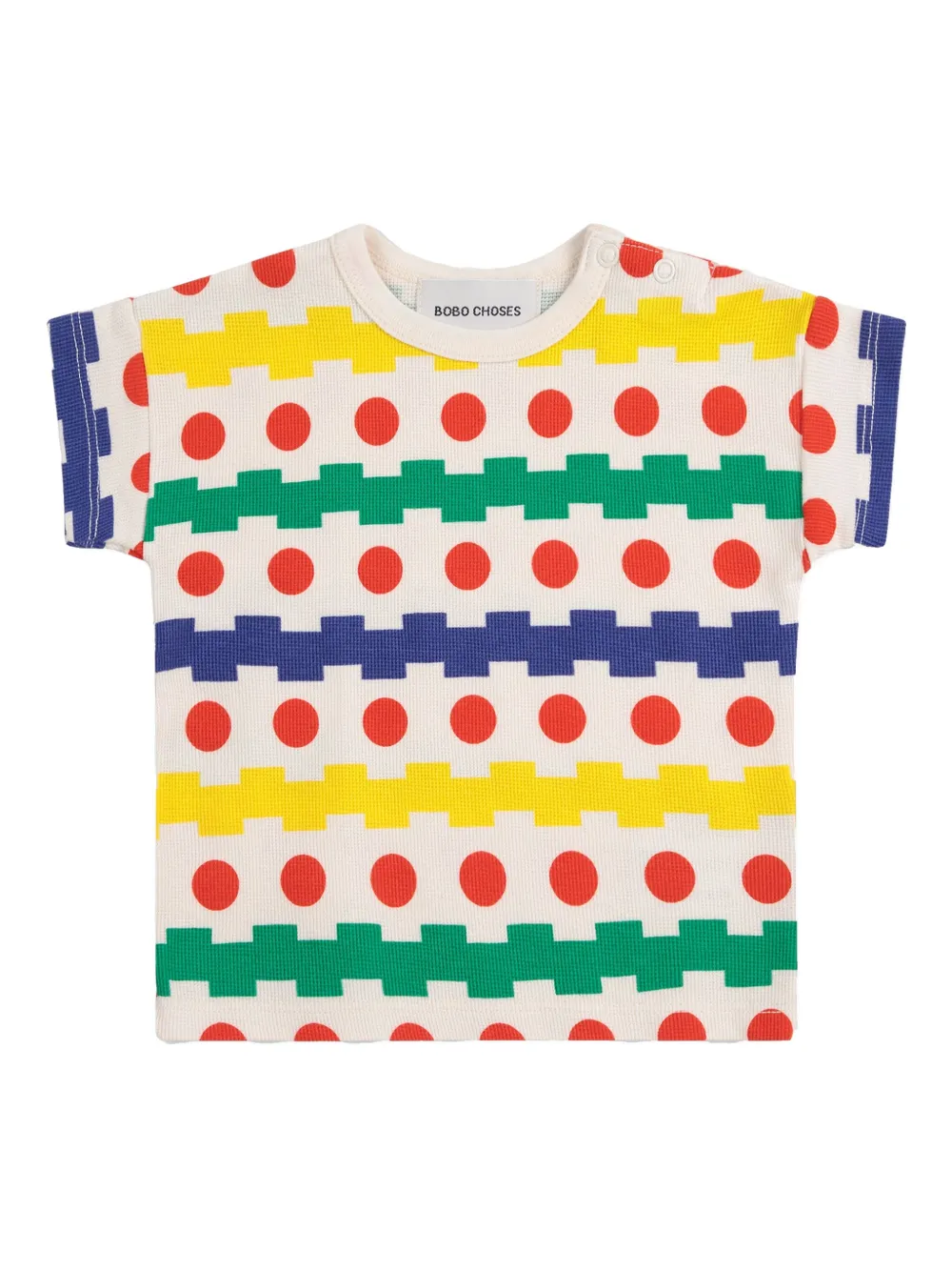 Футболка с геометричным узором BOBO CHOSES, белый
Футболка с геометричным узором BOBO CHOSES, белый