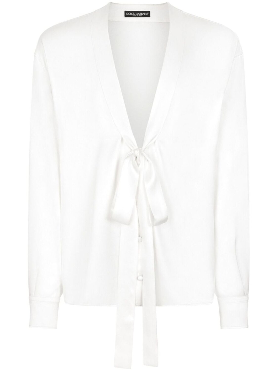 Dolce & Gabbana рубашка с бантом, белый
Dolce & Gabbana рубашка с бантом, белый