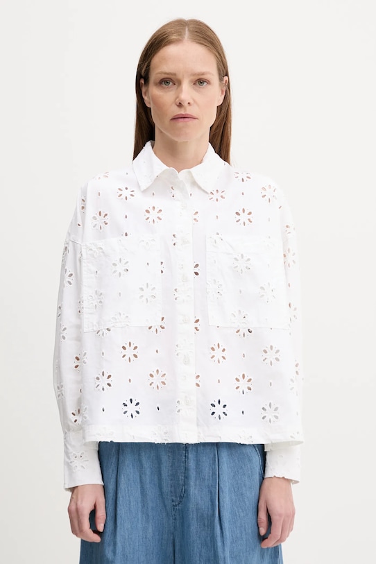 Хлопковая рубашка MELISSA Barbour, бежевый
Хлопковая рубашка MELISSA Barbour, бежевый