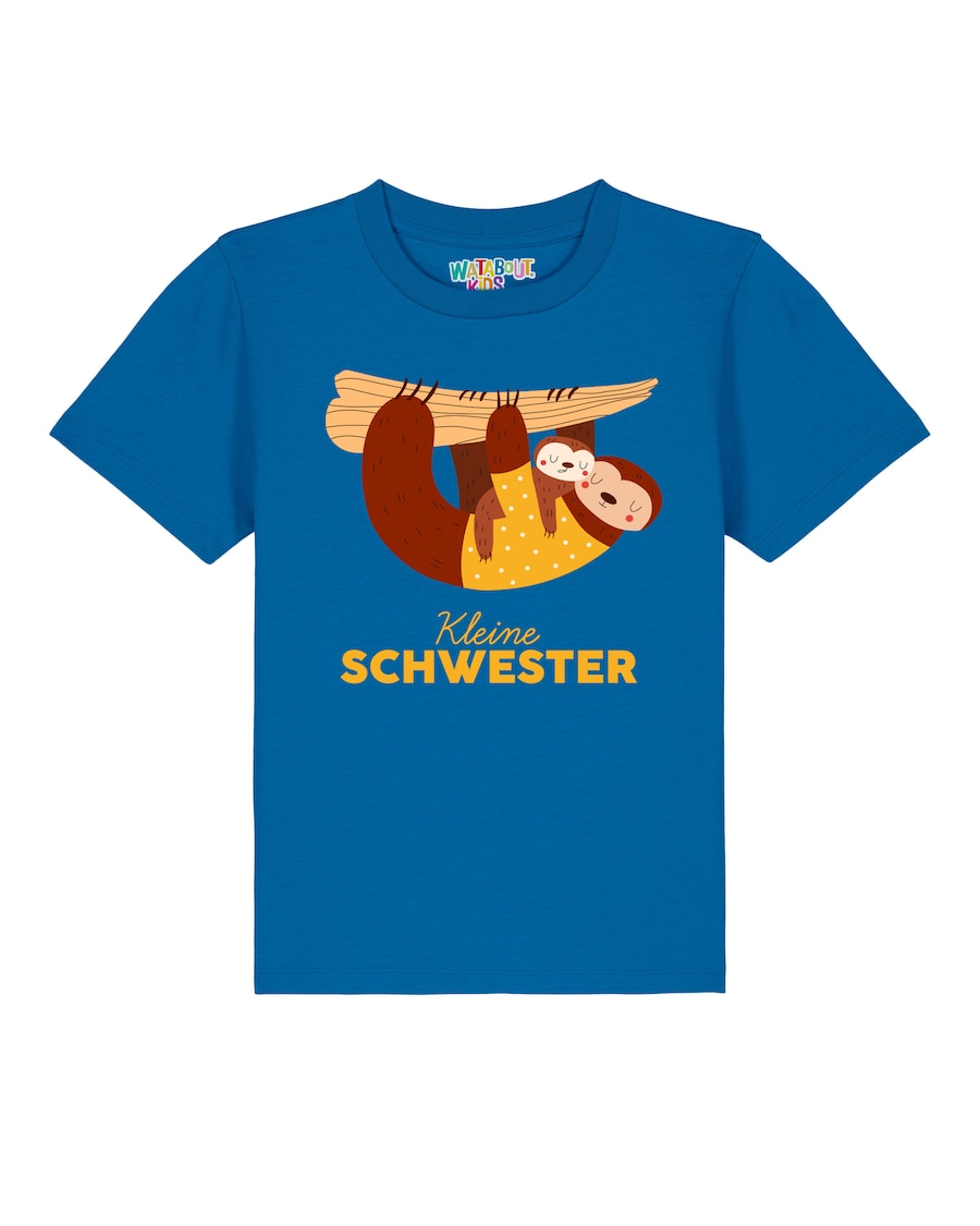 Рубашка watabout.kids Faultier Kleine Schwester, Royal Blue
Рубашка watabout.kids Faultier Kleine Schwester, Royal Blue