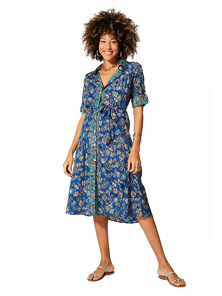 Длинное платье Aller Simplement, цвет blau/creme/türkis
Длинное платье Aller Simplement, цвет blau/creme/türkis