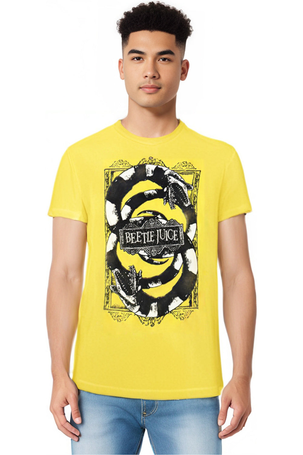 Футболка Beetlejuice We Got Worms с коротким рукавом для взрослых Gildan, желтый
Футболка Beetlejuice We Got Worms с коротким рукавом для взрослых Gildan, желтый