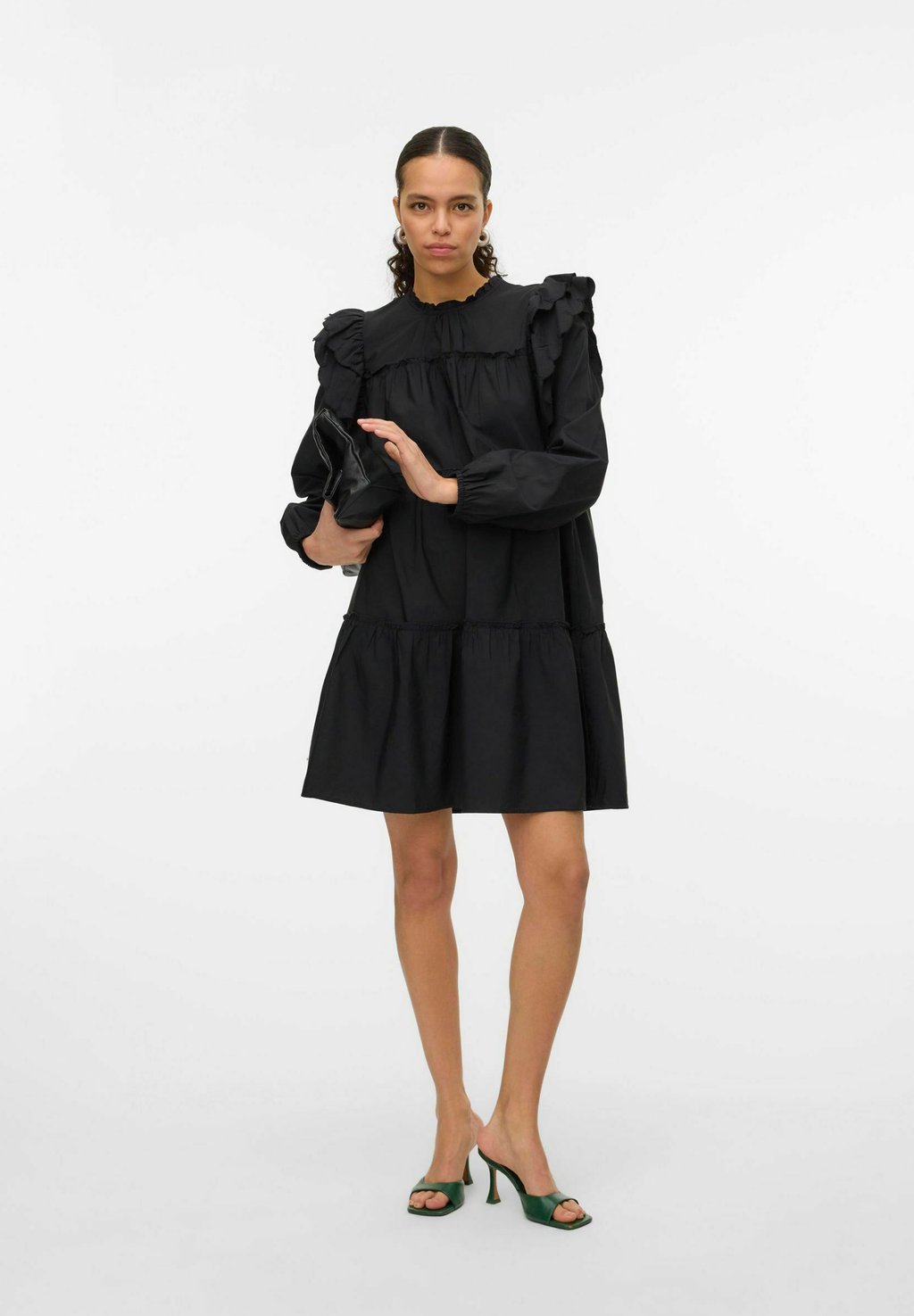 Повседневное платье VMISOLDE Vero Moda, черный 
Повседневное платье VMISOLDE Vero Moda, черный