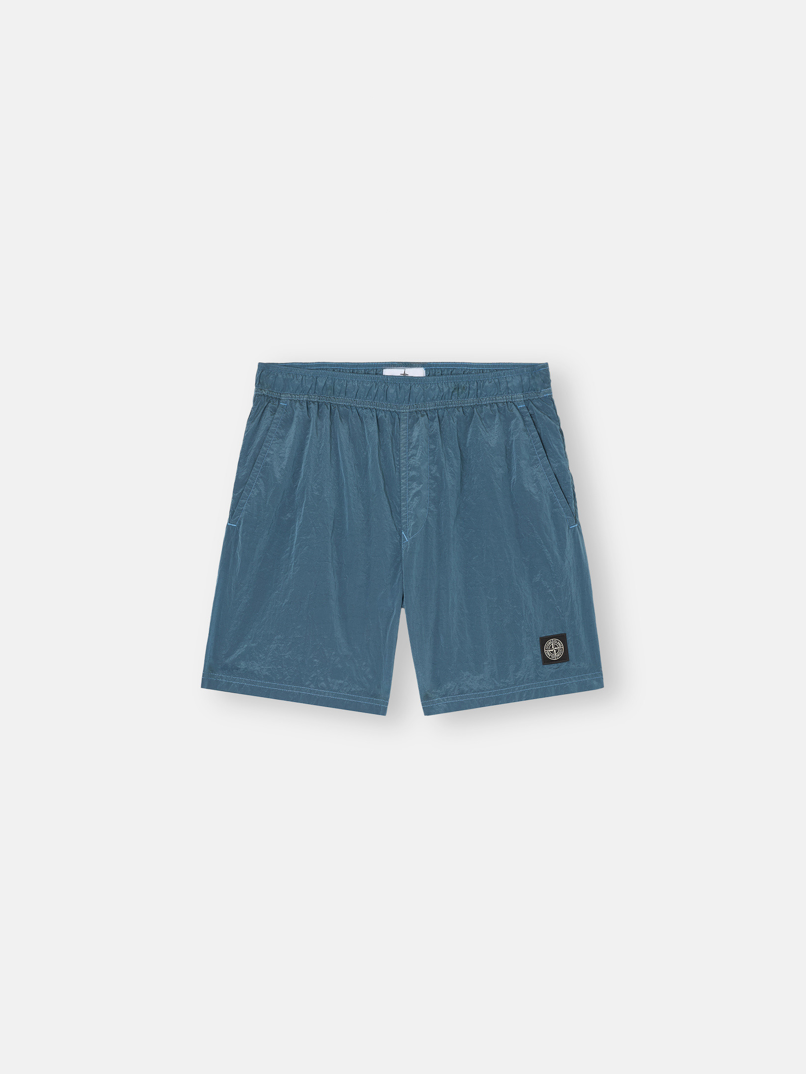 Плавки-шорты прямого кроя с карманами и сетчатой подкладкой Stone Island B100004 NYLON METAL IN ECONYL, Steel Blue
Плавки-шорты прямого кроя с карманами и сетчатой подкладкой Stone Island B100004 NYLON METAL IN ECONYL, Steel Blue