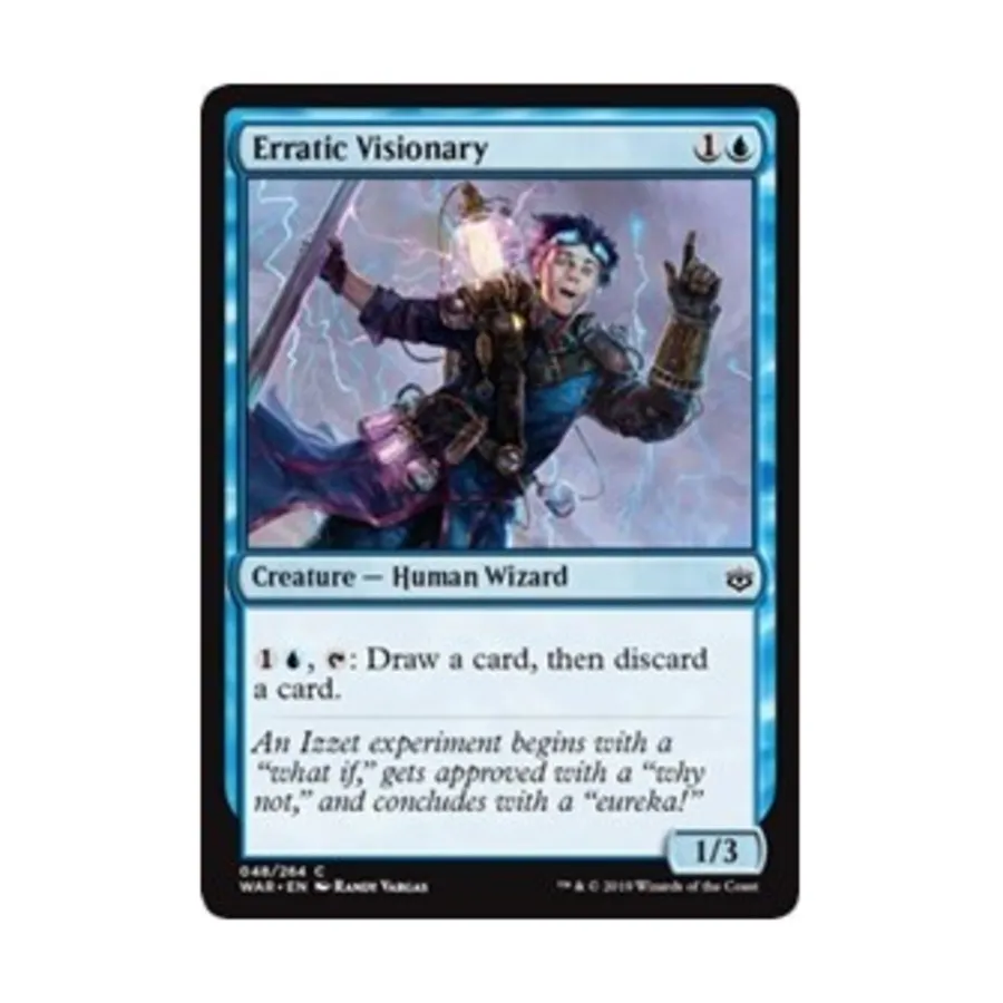 CCG Неустойчивый провидец (С), MTG - War of the Spark
CCG Неустойчивый провидец (С), MTG - War of the Spark