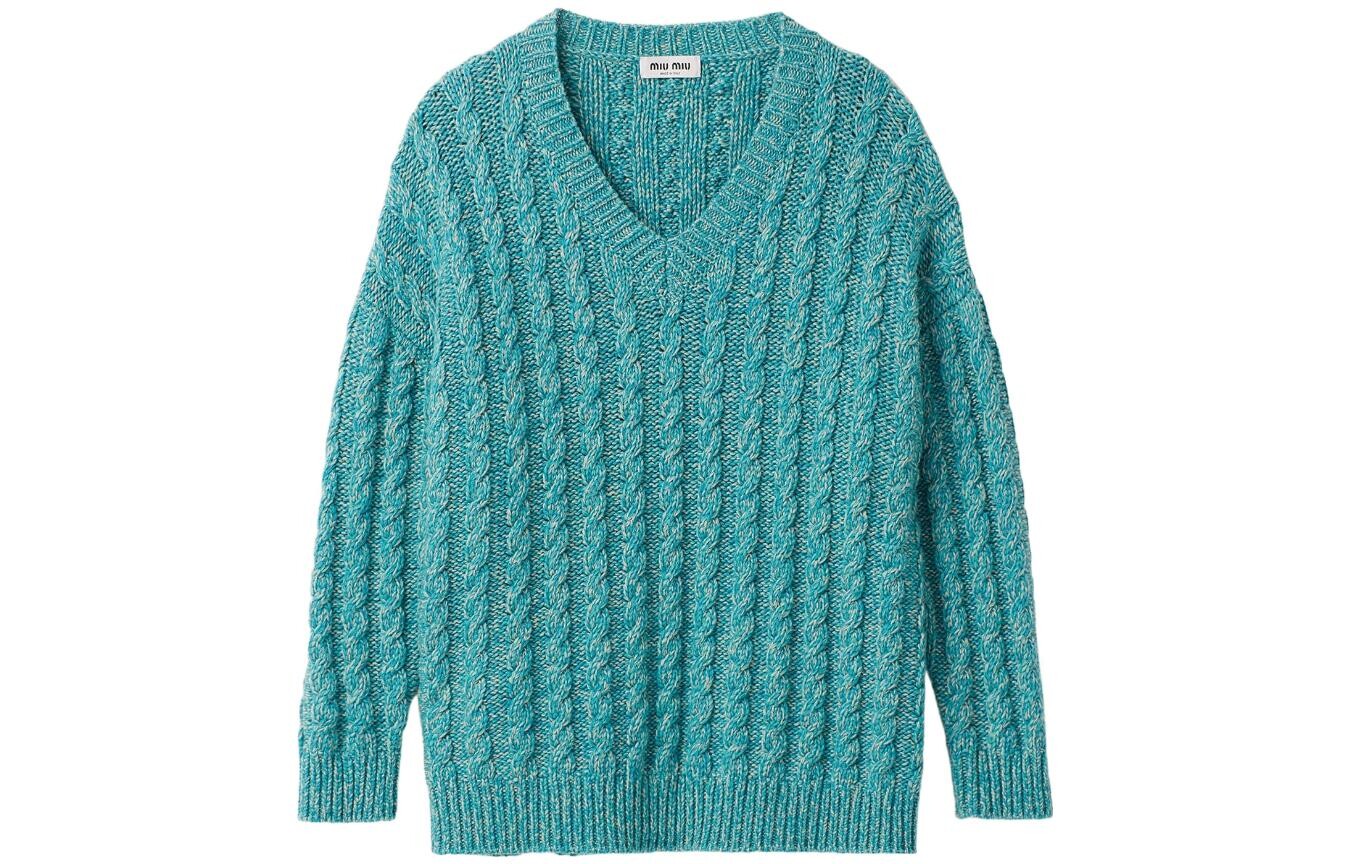Трикотаж женский Hyper Turquoise Miu Miu
Трикотаж женский Hyper Turquoise Miu Miu