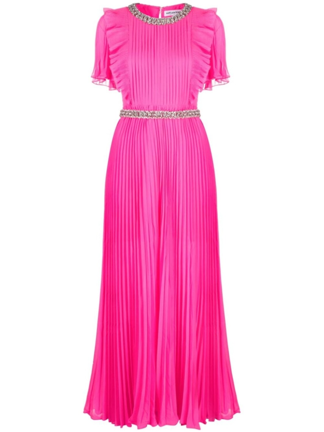 Self-Portrait шифоновое платье макси, розовый
Self-Portrait шифоновое платье макси, розовый