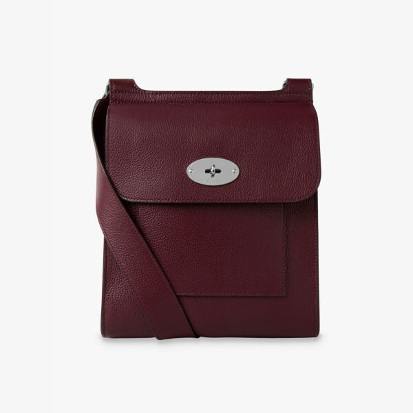 Маленькая кожаная сумка через плечо Antony Mulberry, черный
Маленькая кожаная сумка через плечо Antony Mulberry, черный