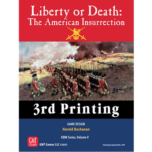 Настольная игра Liberty Or Death: The American Insurrection, 3Rd Printing GMT Games
Настольная игра Liberty Or Death: The American Insurrection, 3Rd Printing GMT Games