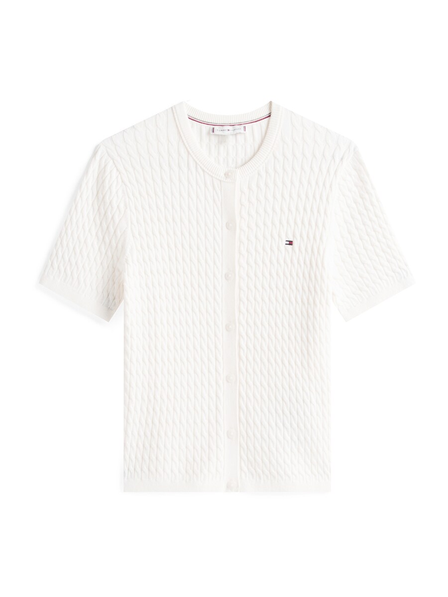 Вязаный кардиган TOMMY HILFIGER, белый
Вязаный кардиган TOMMY HILFIGER, белый