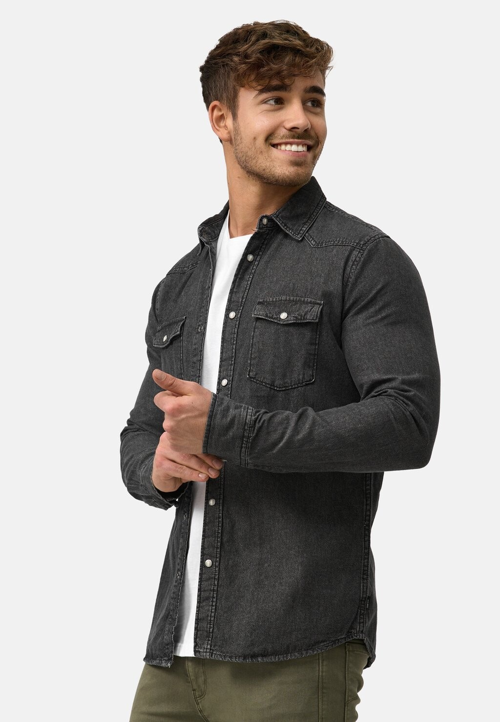 Рубашка MIKE INDICODE JEANS, черный
Рубашка MIKE INDICODE JEANS, черный