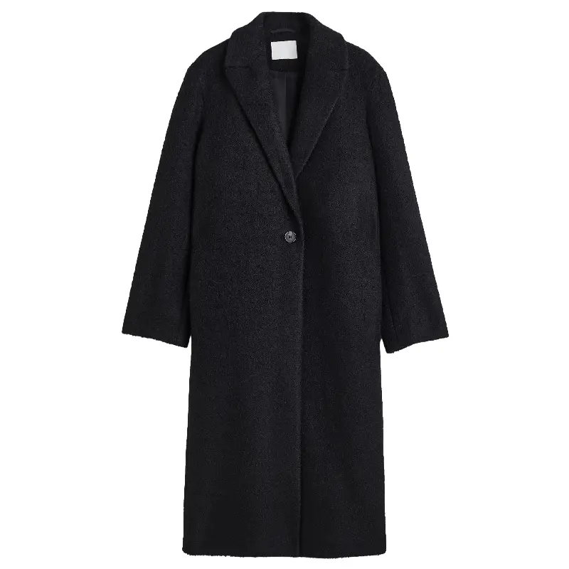 Пальто H&M Oversized, черный
Пальто H&M Oversized, черный