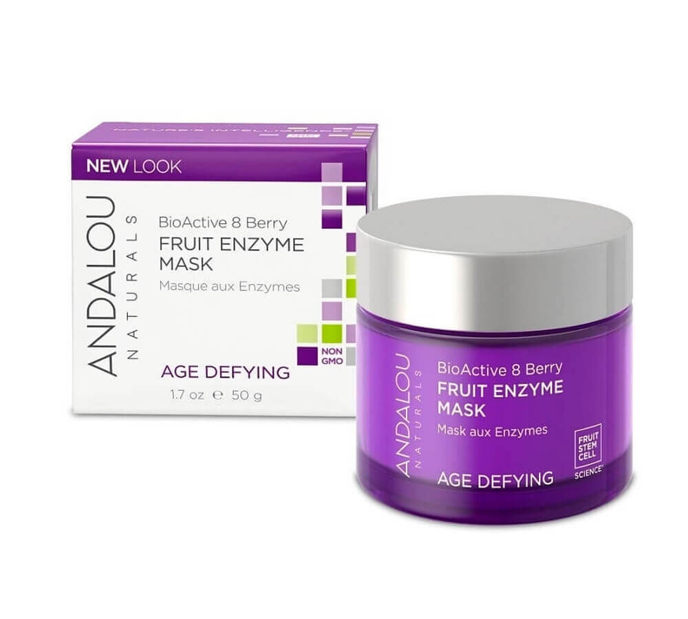 Антивозрастная отшелушивающая фруктовая маска для лица Andalou Naturals Bioactive 8 Berry Age Defying, 50 мл
Антивозрастная отшелушивающая фруктовая маска для лица Andalou Naturals Bioactive 8 Berry Age Defying, 50 мл