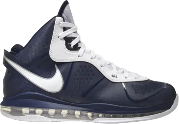Кроссовки Nike LeBron 8 V/2 'Yankees', синий 
Кроссовки Nike LeBron 8 V/2 'Yankees', синий
