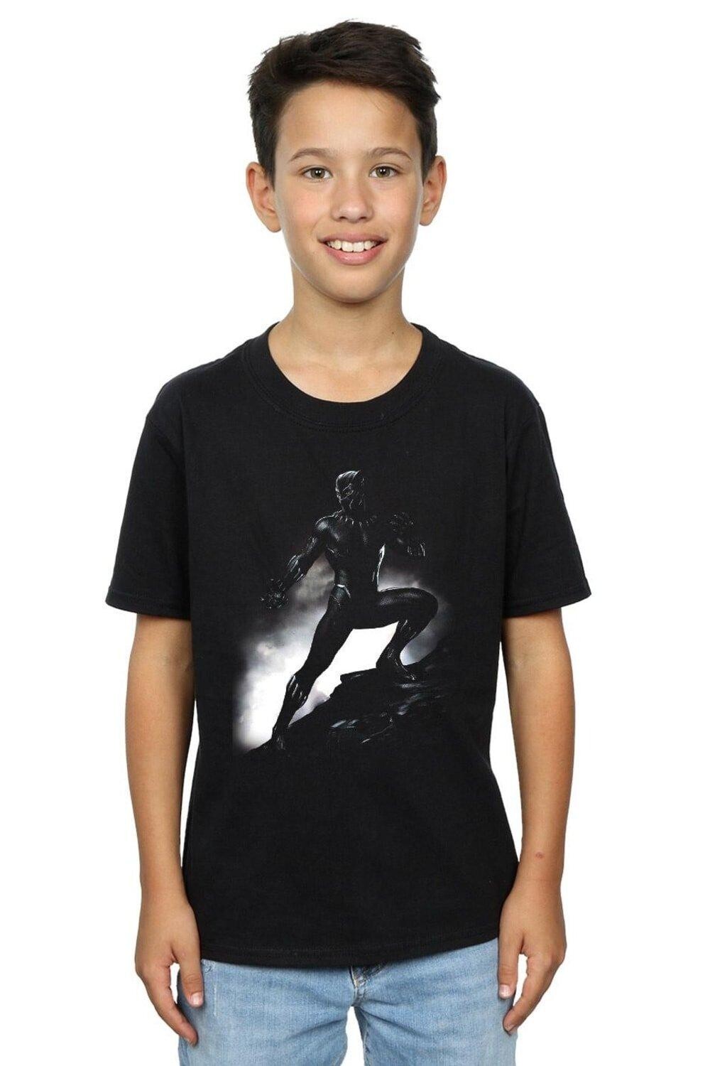 Футболка «Черная пантера в позе стоя» Marvel, черный
Футболка «Черная пантера в позе стоя» Marvel, черный