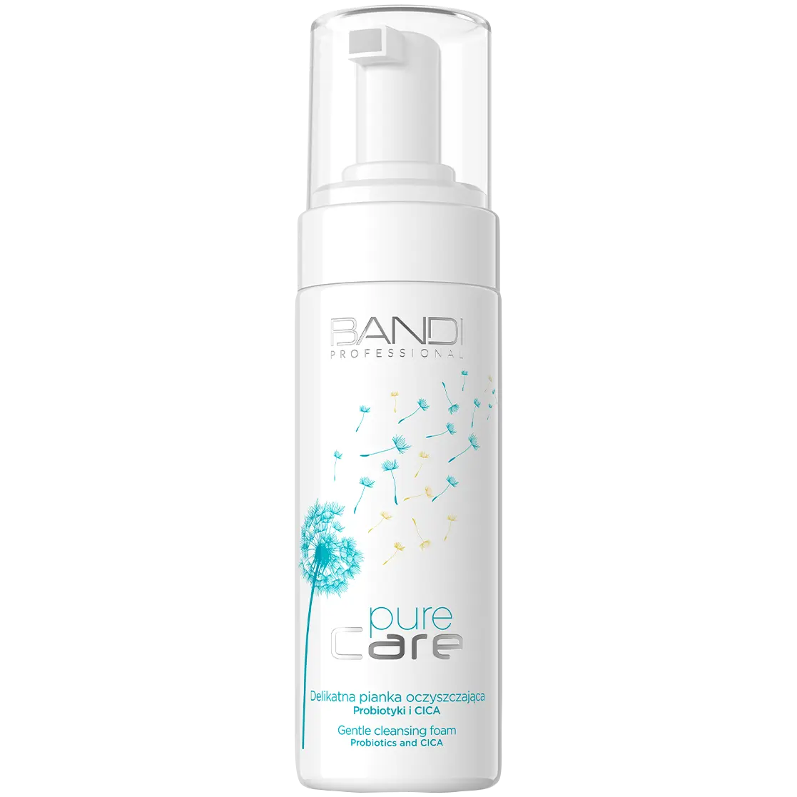 Bandi Pure Care Cica очищающая пенка для лица, 150 мл
Bandi Pure Care Cica очищающая пенка для лица, 150 мл