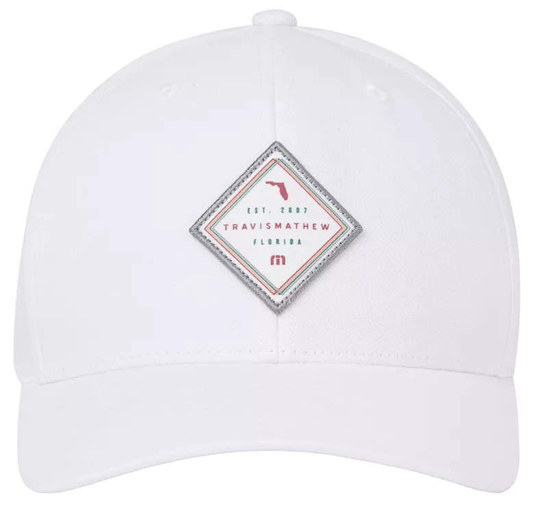 Мужская кепка для гольфа TravisMathew Loan Shark FL State Fit, белый
Мужская кепка для гольфа TravisMathew Loan Shark FL State Fit, белый