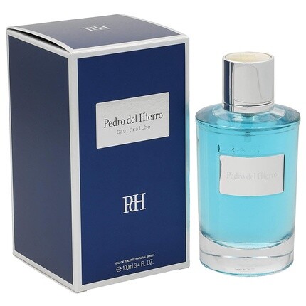 Pedro del Hierro PDH Eau Fraiche Fragrance for Men EDT 3.4oz 100ml Spray Blue Silver Bottle - Made in Spain by Tailored Perfumes PH003
Pedro del Hierro PDH Eau Fraiche Fragrance for Men EDT 3.4oz 100ml Spray Blue Silver Bottle - Made in Spain by Tailored Perfumes PH003