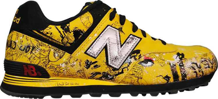 Кроссовки New Balance Sean D'Anconia x 574 'AVENJ', желтый
Кроссовки New Balance Sean D'Anconia x 574 'AVENJ', желтый