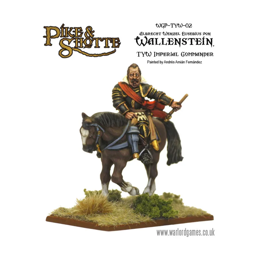 Валленштейн — имперский командующий, Pike & Shotte - Thirty Years War (28mm)
Валленштейн — имперский командующий, Pike & Shotte - Thirty Years War (28mm)