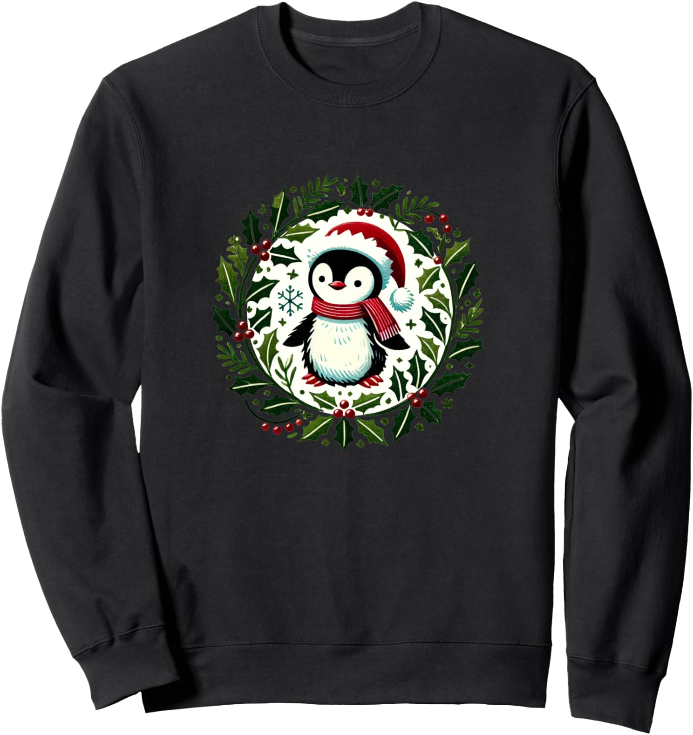 Толстовка с изображением рождественского пингвина Penguins Christmas Snugg, черный
Толстовка с изображением рождественского пингвина Penguins Christmas Snugg, черный