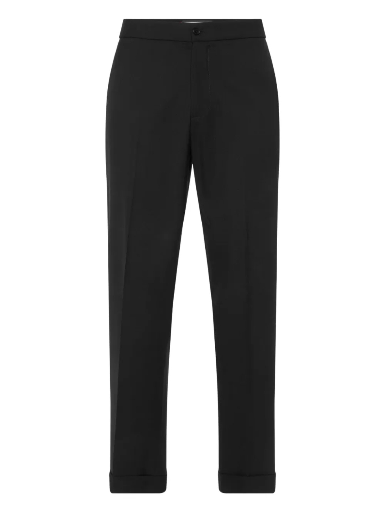 Philipp Plein брюки со складками, черный 
Philipp Plein брюки со складками, черный