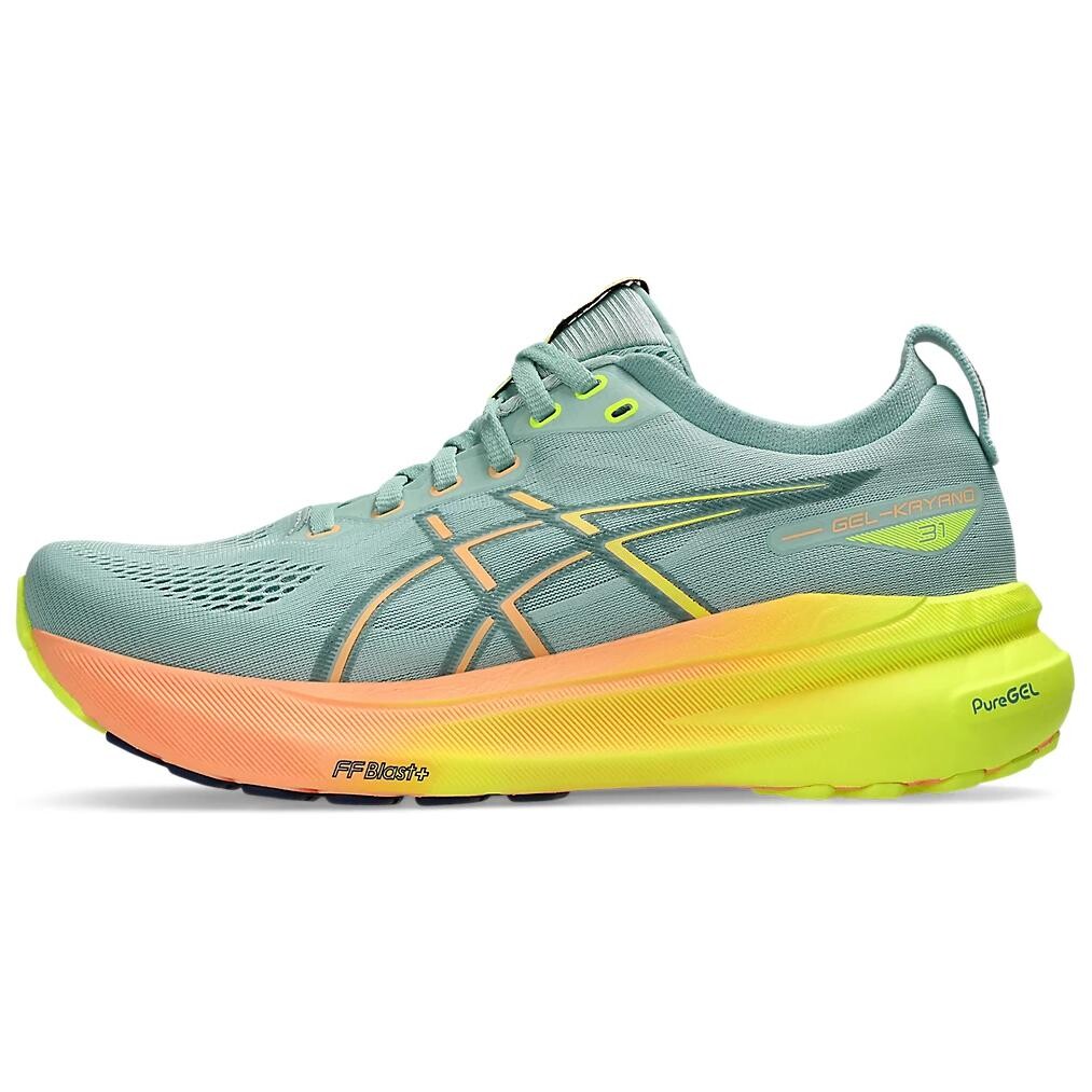 Кроссовки Gel-Kayano 31 женские с низким верхом, зеленые/желтые/оранжевые Asics
Кроссовки Gel-Kayano 31 женские с низким верхом, зеленые/желтые/оранжевые Asics