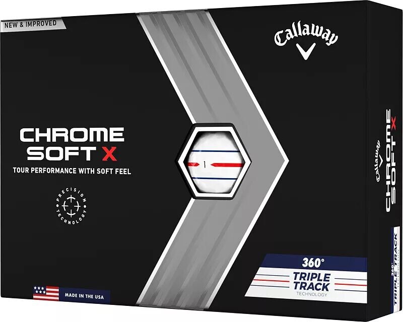 Мячи для гольфа Callaway 2022 Chrome Soft X Triple Track 360, белый, Серый, Мячи для гольфа Callaway 2022 Chrome Soft X Triple Track 360, белый
Мячи для гольфа Callaway 2022 Chrome Soft X Triple Track 360, белый, Серый, Мячи для гольфа Callaway 2022 Chrome Soft X Triple Track 360, белый