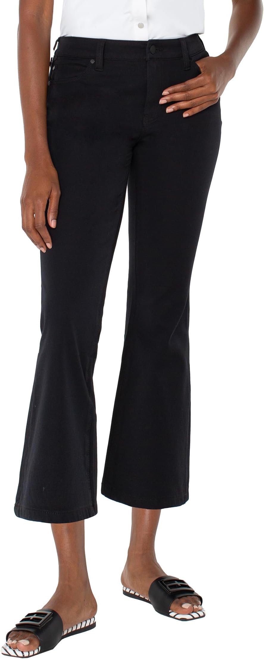 Брюки Liverpool Los Angeles Hannah Cropped Flare, Black
Брюки Liverpool Los Angeles Hannah Cropped Flare, Black