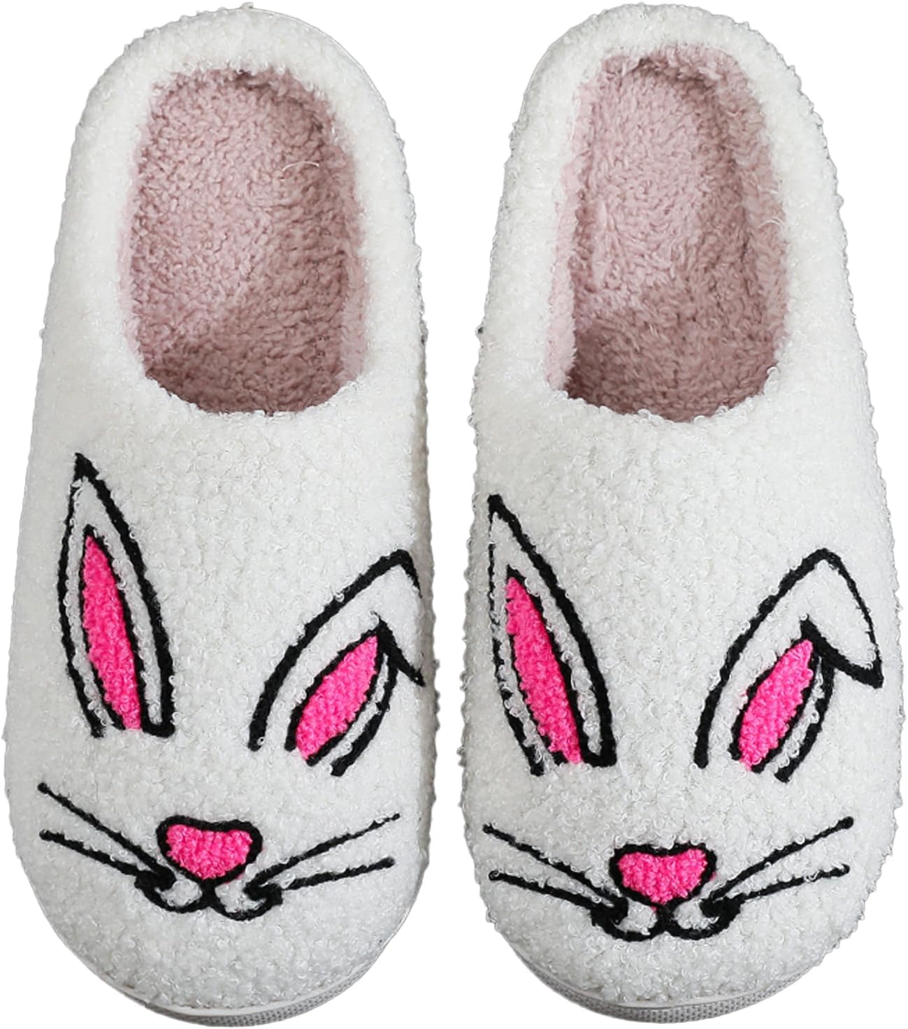 Женские и мужские домашние тапочки с милым мультяшным дизайном, ретро, мягкие плюшевые, легкие, удобные для ношения дома и на улице, тапочки с противоскользящей подошвой Oukisam, Bunny
Женские и мужские домашние тапочки с милым мультяшным дизайном, ретро, мягкие плюшевые, легкие, удобные для ношения дома и на улице, тапочки с противоскользящей подошвой Oukisam, Bunny