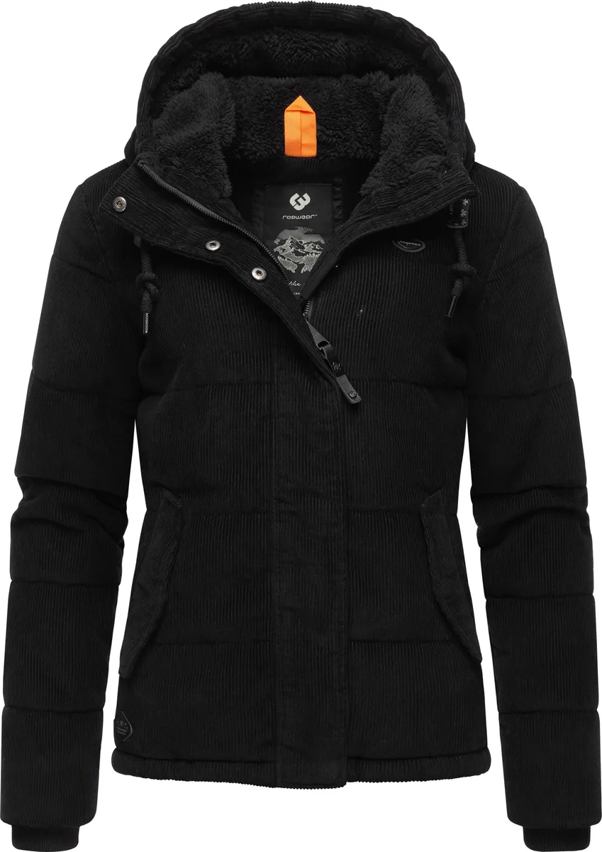 Вельветовая куртка Ragwear "Wuggies", с капюшоном, стильная женская вельветовая куртка на пушистой подкладке, черный
Вельветовая куртка Ragwear "Wuggies", с капюшоном, стильная женская вельветовая куртка на пушистой подкладке, черный