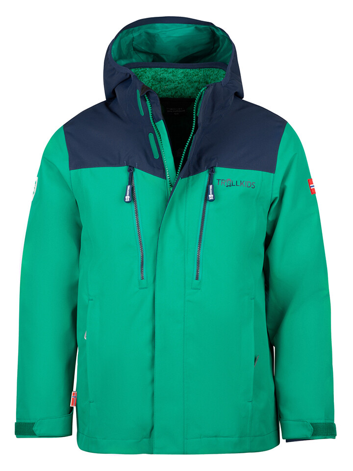 Функциональная куртка Trollkids 3in1 Preikestolen, зеленый
Функциональная куртка Trollkids 3in1 Preikestolen, зеленый