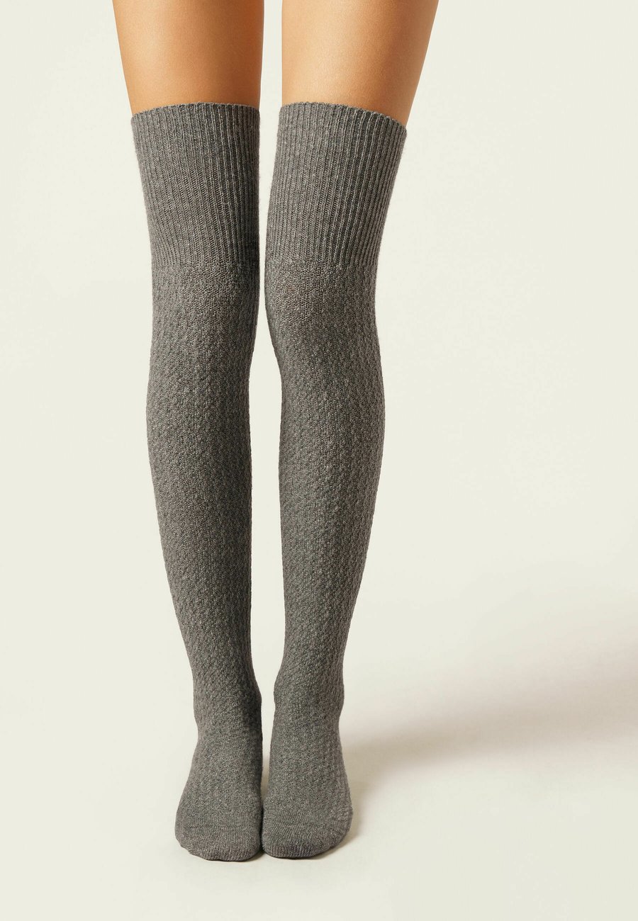 Носки Calzedonia Over-the-knee socks, Grey
Носки Calzedonia Over-the-knee socks, Grey