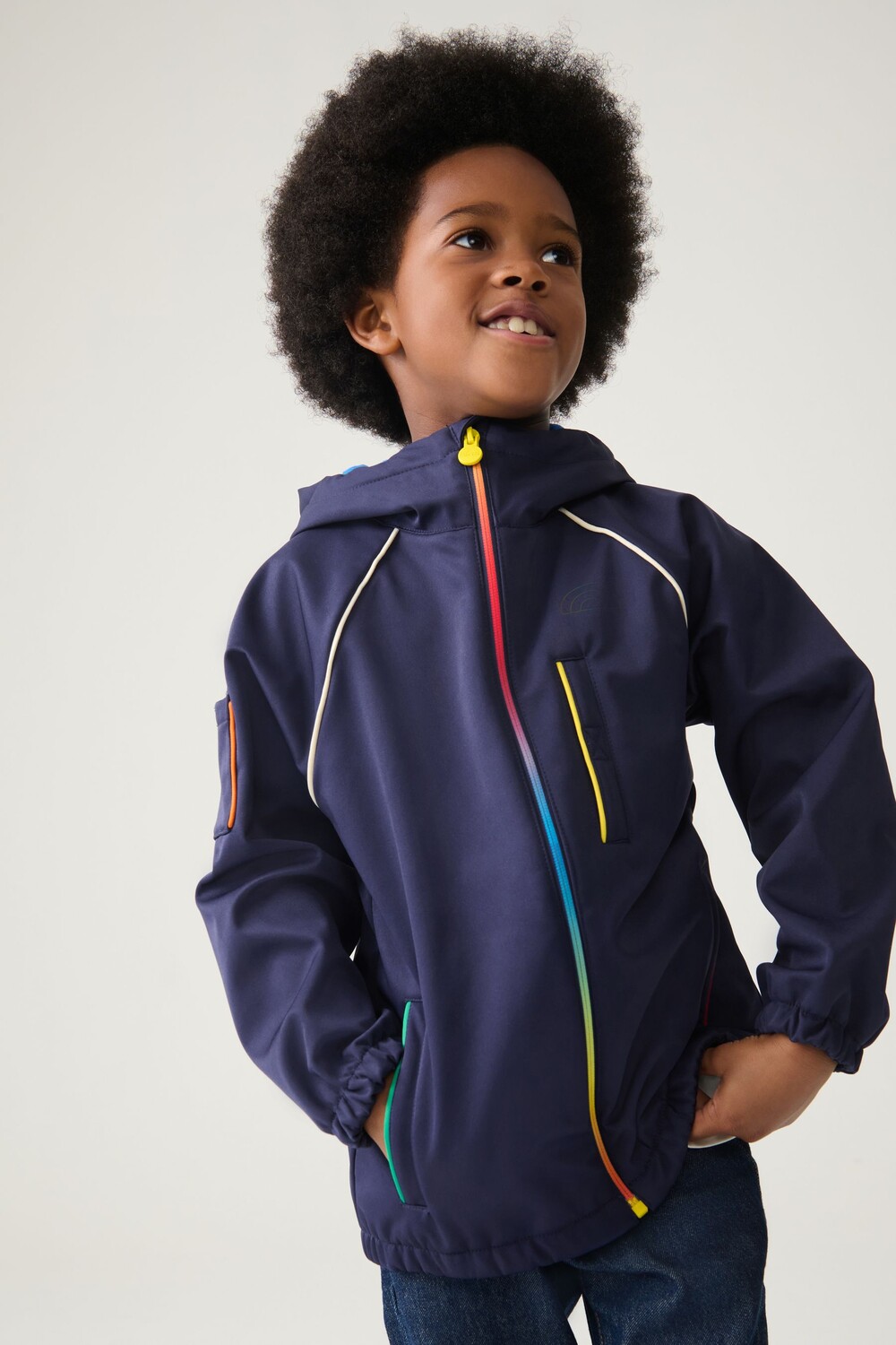 Куртка softshell с радужной отделкой, устойчивая к дождю Little Bird By Jools Oliver, синий
Куртка softshell с радужной отделкой, устойчивая к дождю Little Bird By Jools Oliver, синий