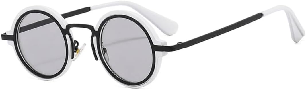 Солнцезащитные очки с защитой UV400 | Панк, маленькие круглые, градиентные | для женщин и мужчин, для занятий спортом на открытом воздухе и вождения DSVIGF, White Light Gray
Солнцезащитные очки с защитой UV400 | Панк, маленькие круглые, градиентные | для женщин и мужчин, для занятий спортом на открытом воздухе и вождения DSVIGF, White Light Gray