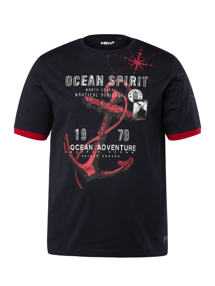 Футболка Men Plus, цвет navy blau
Футболка Men Plus, цвет navy blau