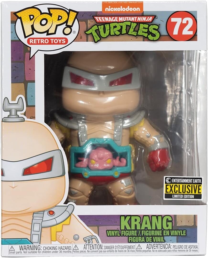 Виниловая фигурка Funko POP! Teenage Mutant Ninja Turtles, Krang, 15,3 см
Виниловая фигурка Funko POP! Teenage Mutant Ninja Turtles, Krang, 15,3 см