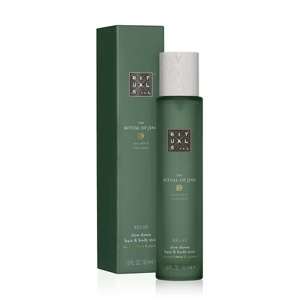 RITUALS The Ritual of Jing Спрей для сна и мист для тела 50 мл - Со священным лотосом и мармеладом - Расслабляющие и успокаивающие свойства
RITUALS The Ritual of Jing Спрей для сна и мист для тела 50 мл - Со священным лотосом и мармеладом - Расслабляющие и успокаивающие свойства