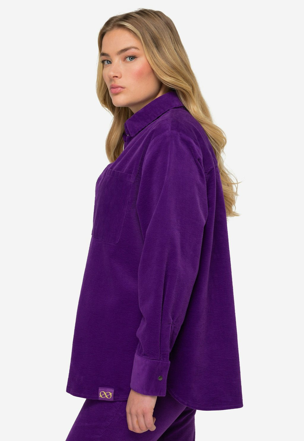 Блузка на пуговицах LAURASØN, фиолетовый 
Блузка на пуговицах LAURASØN, фиолетовый