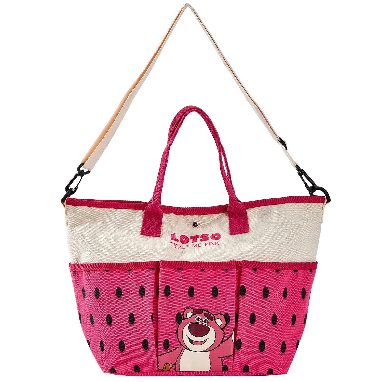 Disney Коллекционная сумка через плечо из коллекции игрушек Лотсо, Strawberry bear canvas tote bag
Disney Коллекционная сумка через плечо из коллекции игрушек Лотсо, Strawberry bear canvas tote bag
