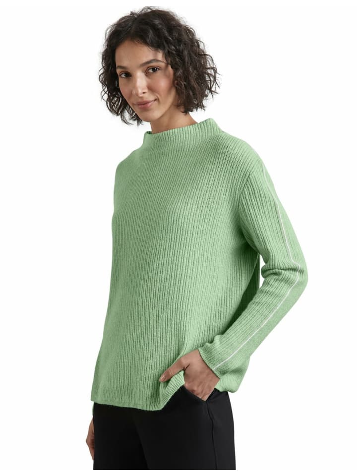 Street One Женский свитер с круглым вырезом, однотонный
Street One Женский свитер с круглым вырезом, однотонный