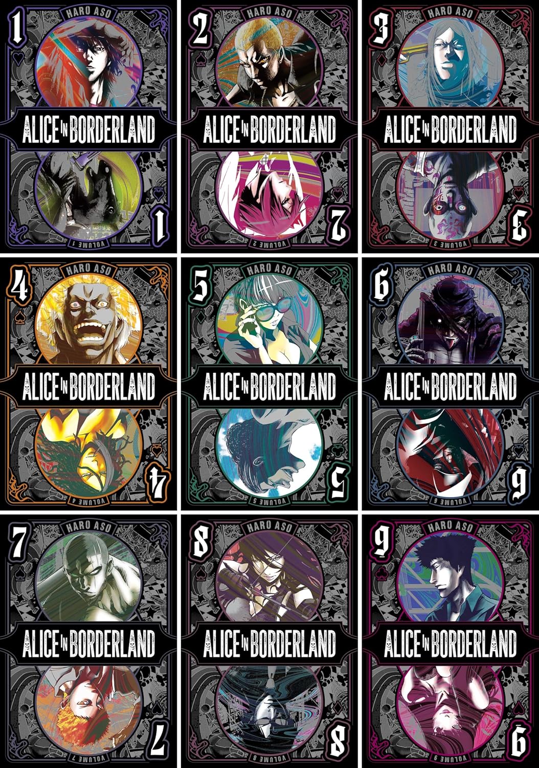 Alice in Borderland (Vol 1-9) Manga Complete Series Set (VIZ Media LLC)
Alice in Borderland (Vol 1-9) Manga Complete Series Set (VIZ Media LLC)