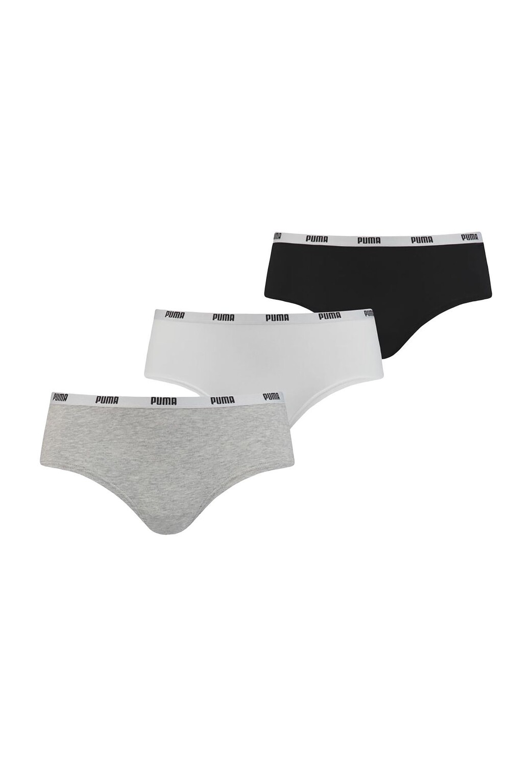 Трусы, 3 пары, с логотипом на поясе, женские PUMA, цвет White Grey
Трусы, 3 пары, с логотипом на поясе, женские PUMA, цвет White Grey