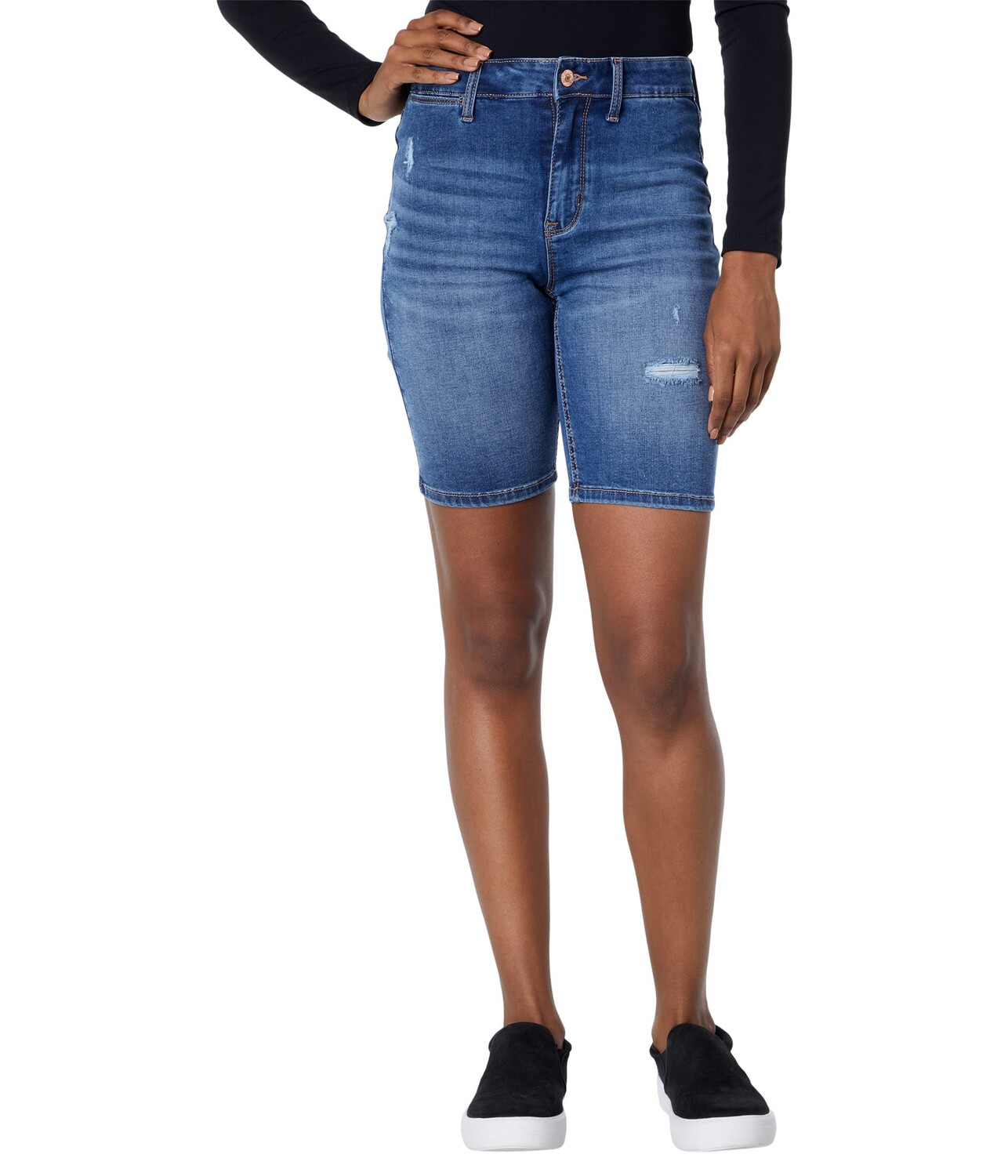 Шорты U.S. POLO ASSN., 9" High-Rise Stretch Denim Bermuda in Queensland Wash
Шорты U.S. POLO ASSN., 9" High-Rise Stretch Denim Bermuda in Queensland Wash