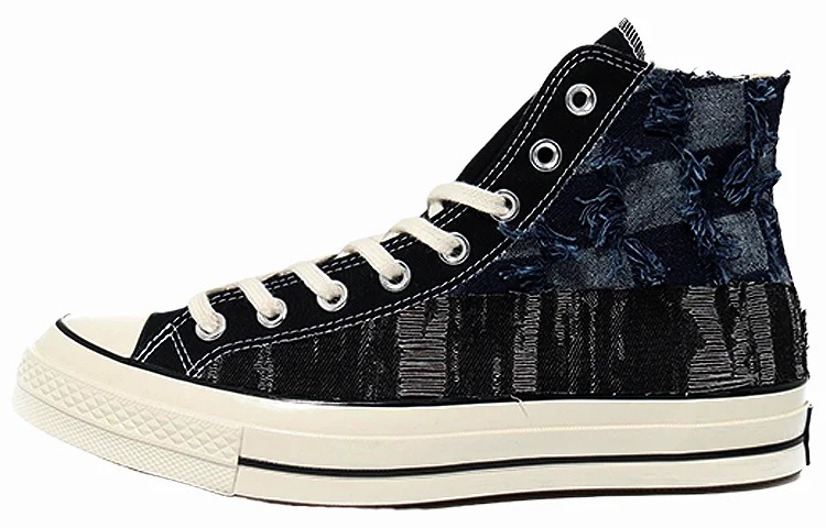 Кастомизированные кеды Converse 1970s Canvas Shoes Unisex High-top, черный/белый/синий
Кастомизированные кеды Converse 1970s Canvas Shoes Unisex High-top, черный/белый/синий
