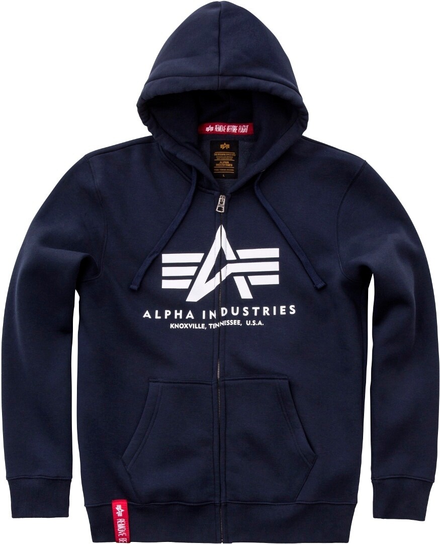 Балахон Alpha Industries Basic ZIP, темно-синий
Балахон Alpha Industries Basic ZIP, темно-синий