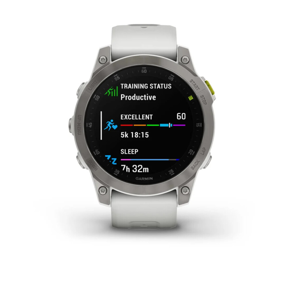 Умные часы Garmin Epix Sapphire Edition Gen 2, 1.3", Wi-Fi, серебристый/белый
Умные часы Garmin Epix Sapphire Edition Gen 2, 1.3", Wi-Fi, серебристый/белый