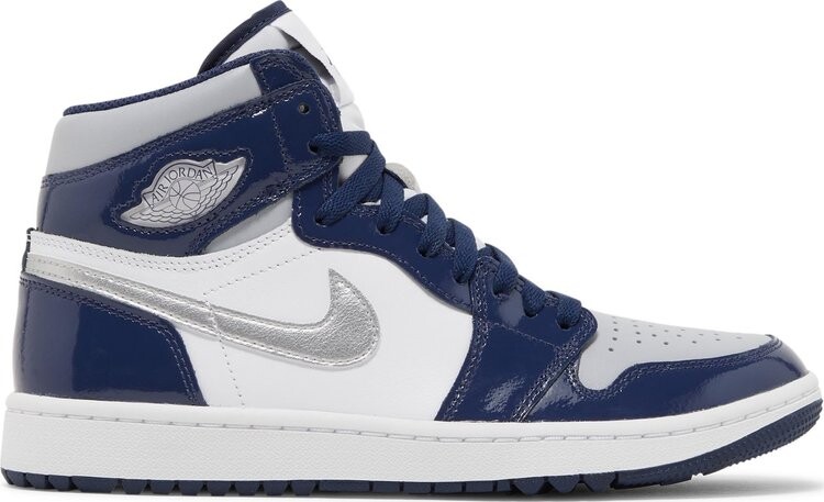 Бутсы Air Jordan 1 High Golf Midnight Navy, синий
Бутсы Air Jordan 1 High Golf Midnight Navy, синий